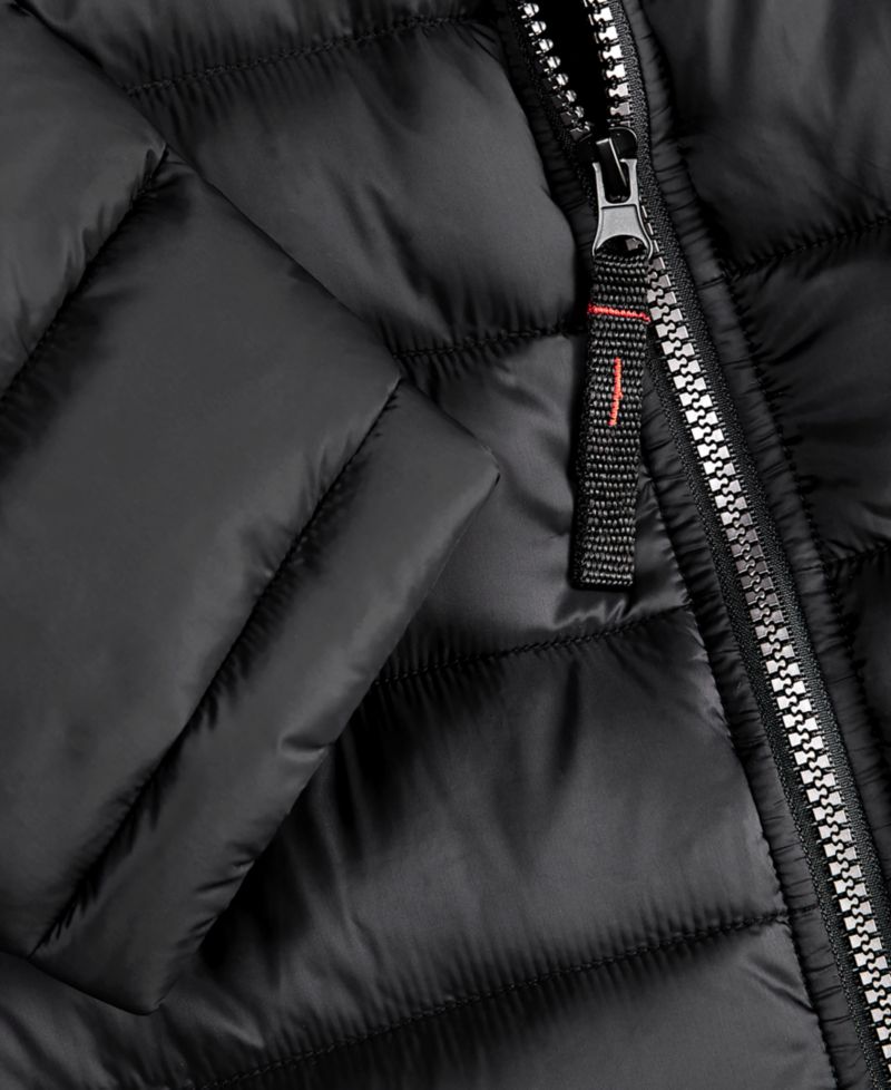 Men's Sherpa Lined Hooded Puffer Jacket