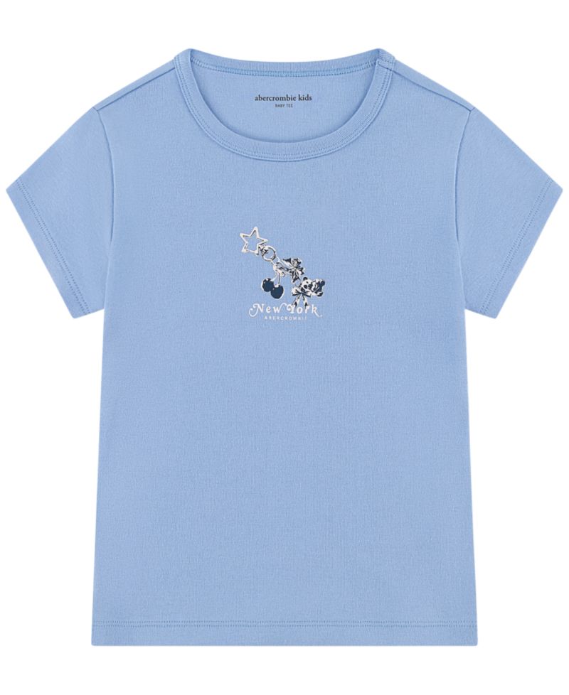 Boys' 5-16 Lace Trim Short-Sleeve T-Shirt