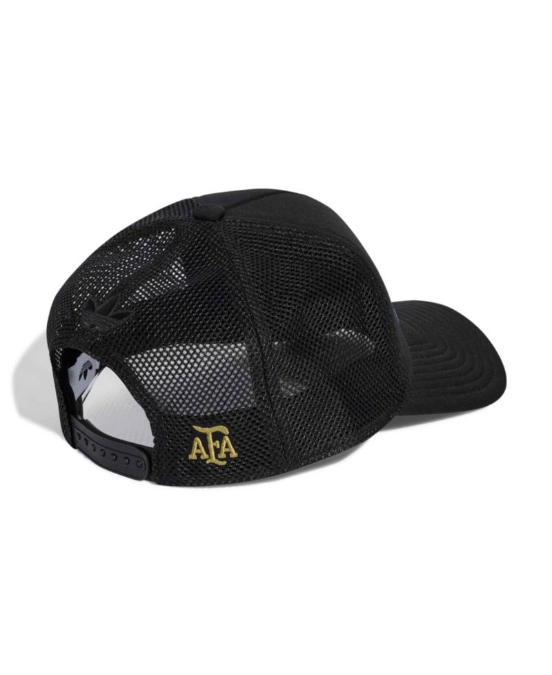 Men's and Women's Black Argentina National Team Trucker Adjustable Hat