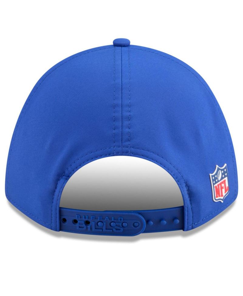 Men's Royal Buffalo Bills 2025 Sideline Throwback M-Crown 9FORTY Adjustable Hat