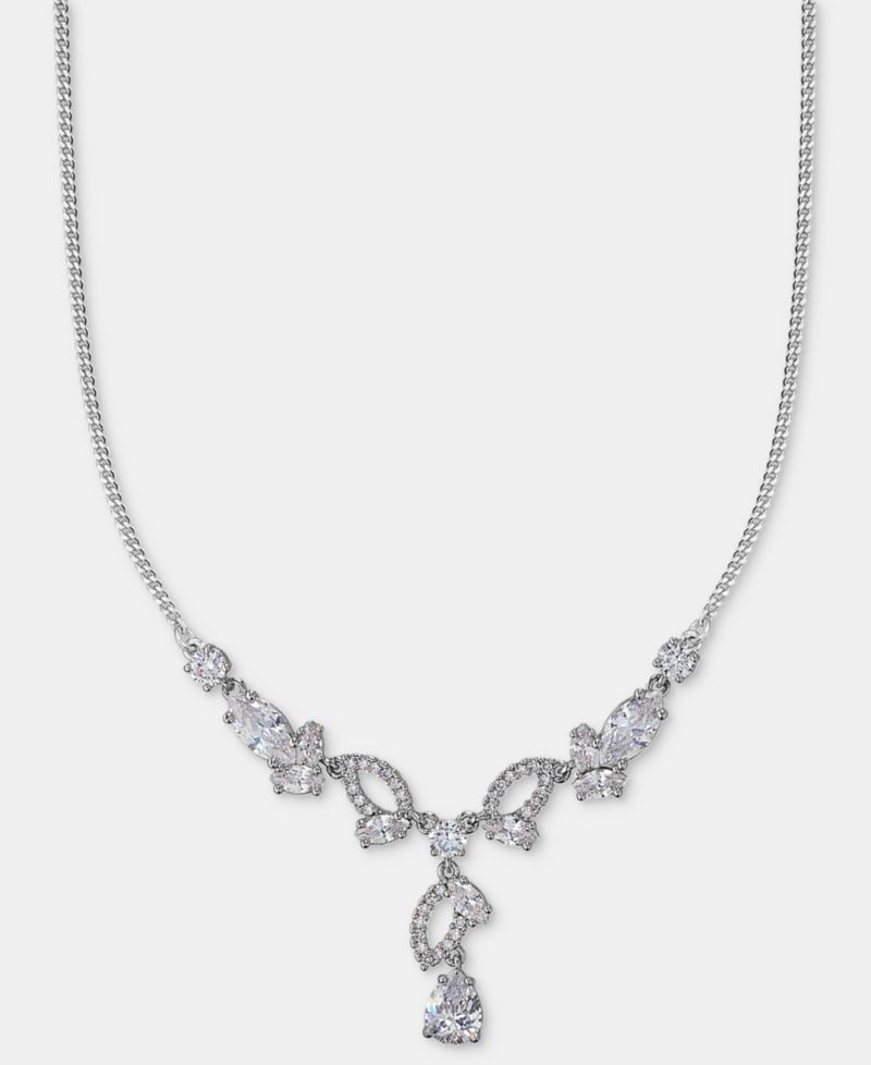 Cubic Zirconia Lariat Necklace
