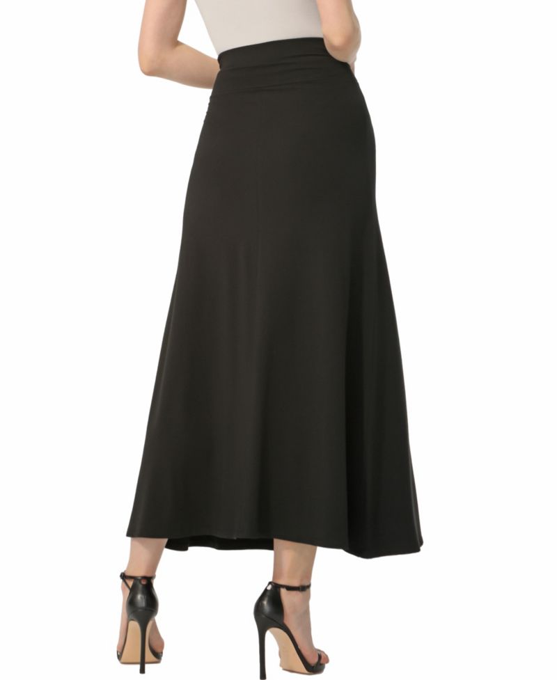 Women's kimi + kai Waist Ruched Maxi Skirt