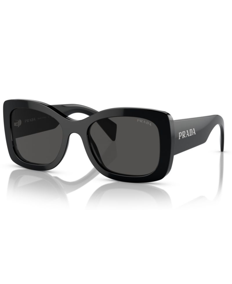 Lettering Oval Women's Sunglasses, PR A08S