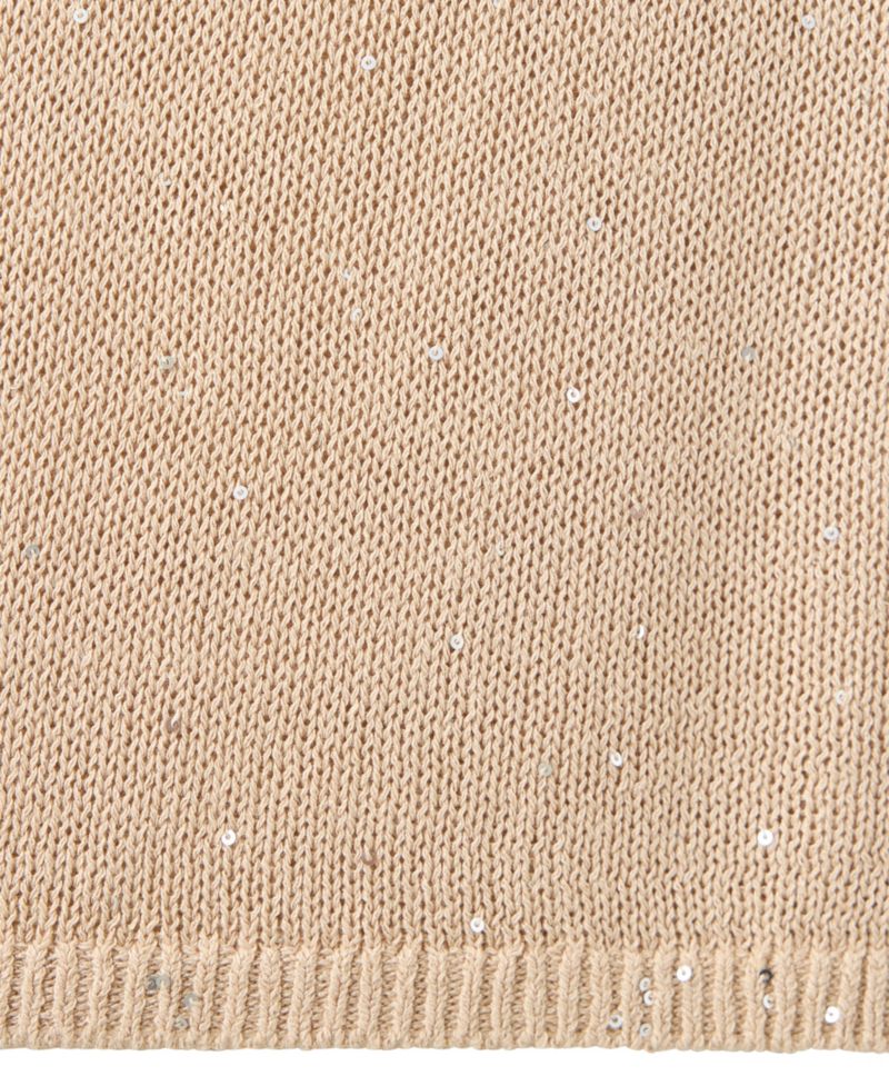Women's Sequin Detail V-Neck Tank Top