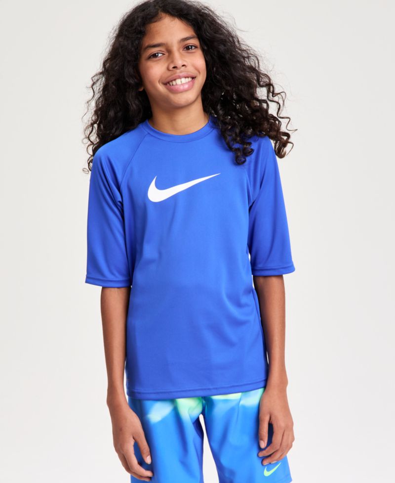 Boys' 8-20 High Neck Hydroguard Short-Sleeve Top