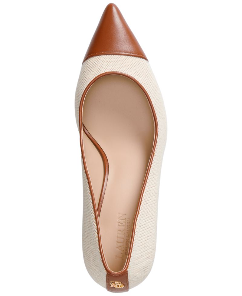 Women's Lanette Washed Canvas Slip-On Pumps