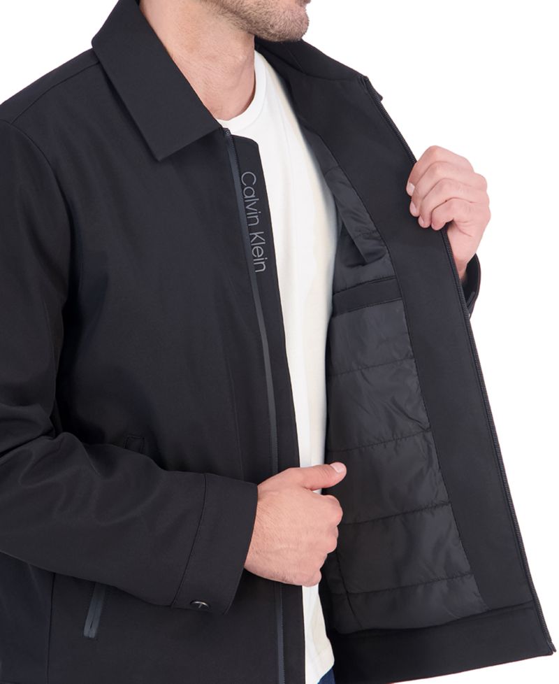 Men's Shirt Collar Flex Tech Quilted Inner Jacket