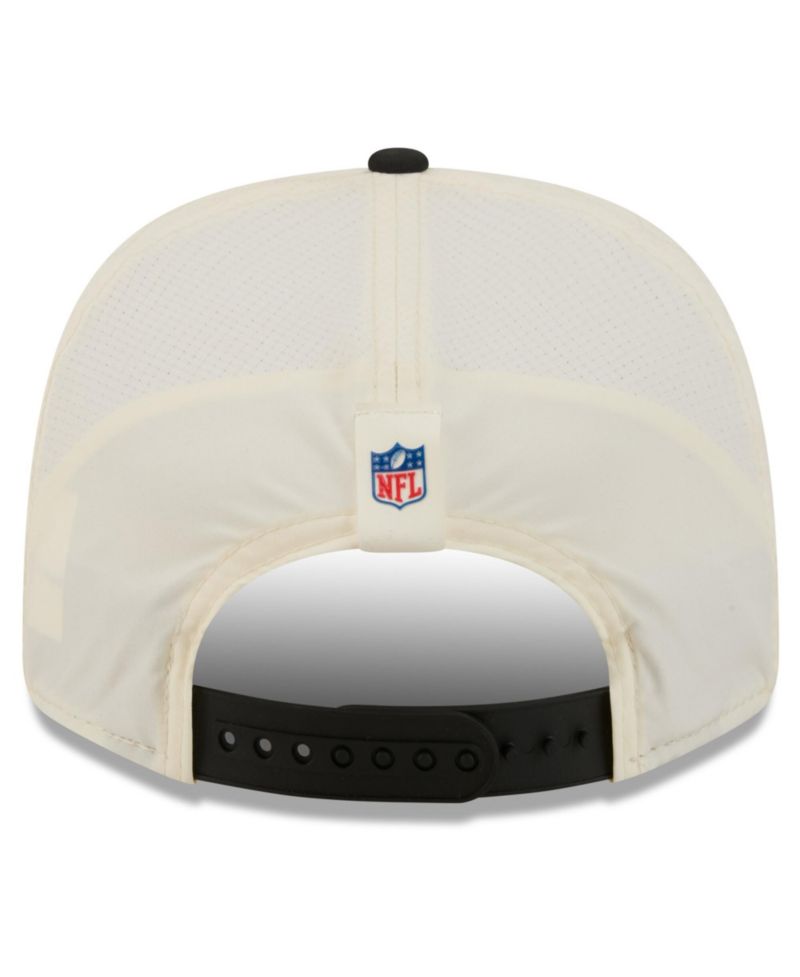 Men's Cream/Black Pittsburgh Steelers 2026 NFL Training Camp 9SEVENTY Adjustable Hat