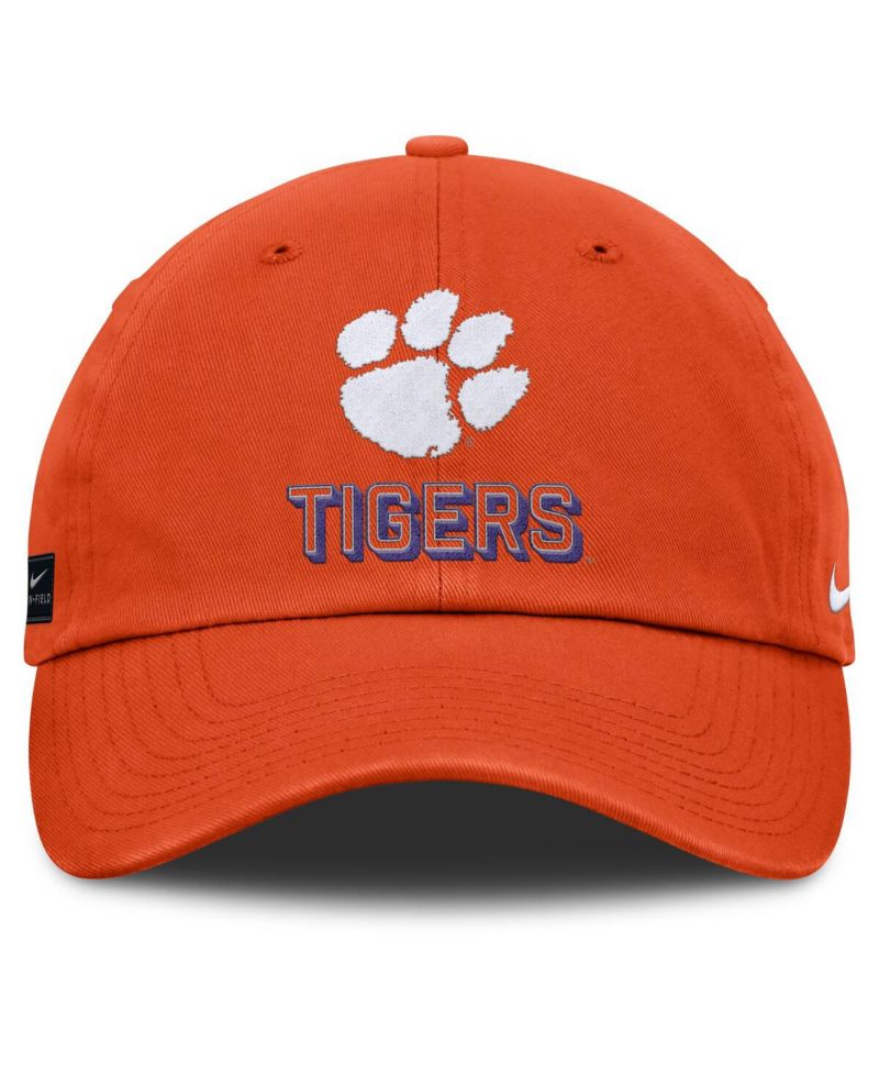 Men's Orange Clemson Tigers 2025 On-Field Club Adjustable Hat