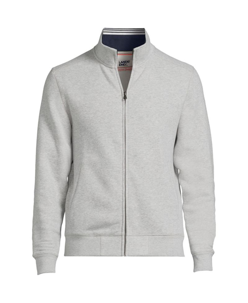 Men's Long Sleeve Serious Sweats Mock Full Zip