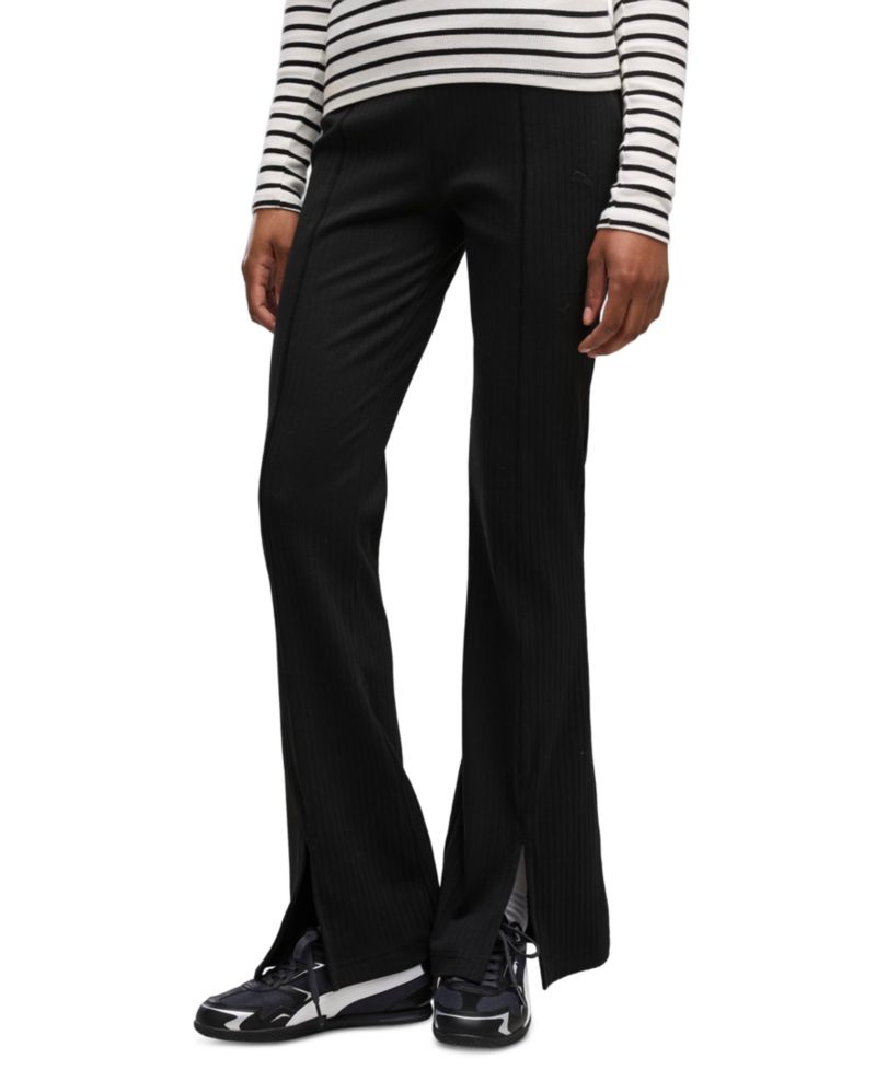 Women's Rib Flared Leggings