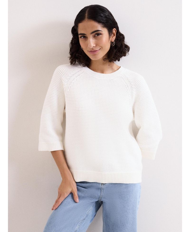 Women's Odette Waffle Knit Sweater