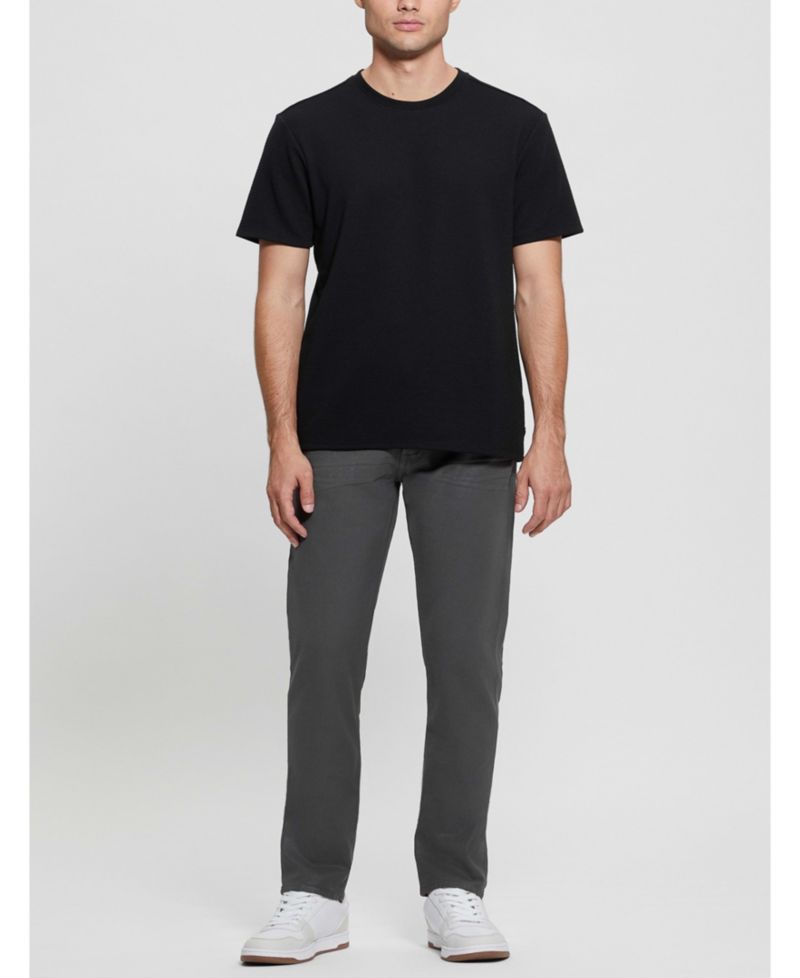 Men's Textured Solid T-Shirt