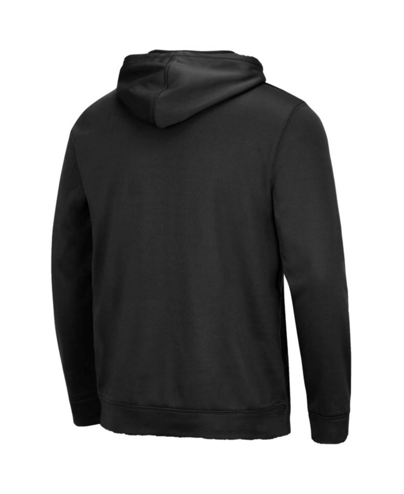 Men's Black LSU Tigers Lantern Pullover Hoodie