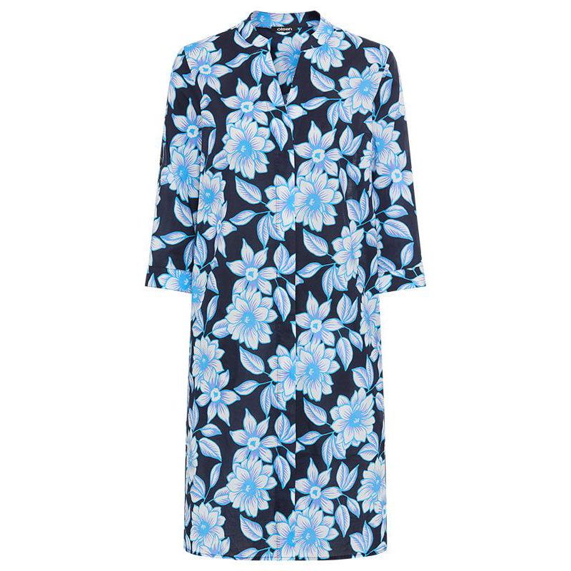 Women's Floral Tunic Shirt Dress