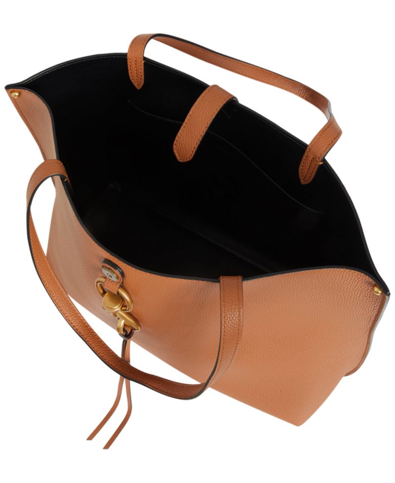 Megan Medium Leather Tote Bag