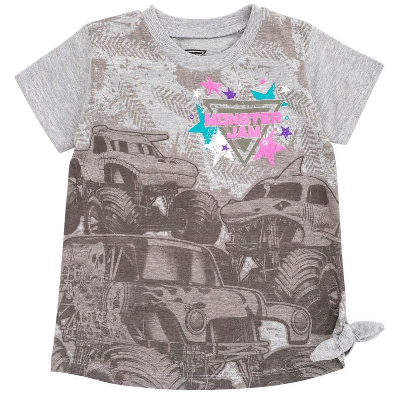 Toddler Girls 2T-5T 2-Pack Short Sleeve Graphic T-Shirts