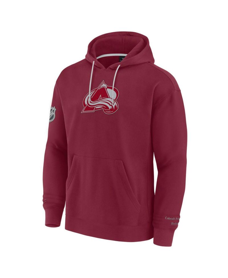 Men's Burgundy Colorado Avalanche Elements Pace Pullover Hoodie