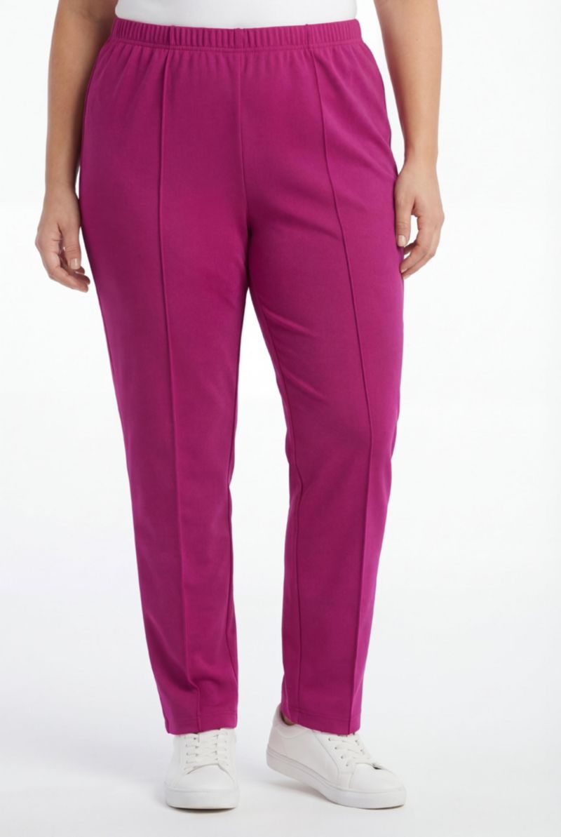 Women's Within Tall Knit Hassle-Free Pull-On Elastic-Waist Pants