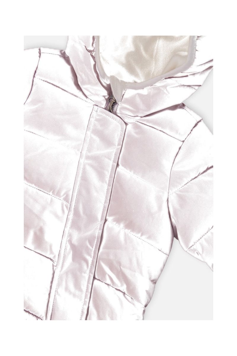 Baby Girls (3M-24M) Cloud One Piece Snowsuit Adapted for Car Seats