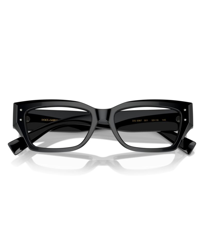 Woman Rectangle Plastic DG3387 Eyeglasses