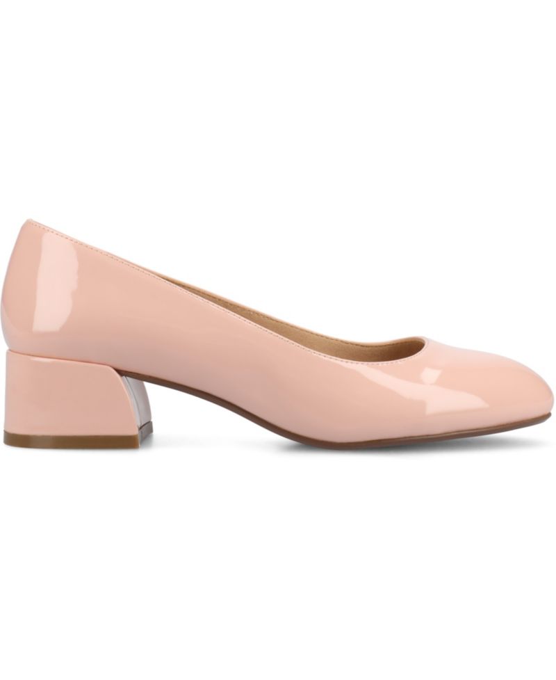 Women's Saarii Round Toe Block Heel Pumps