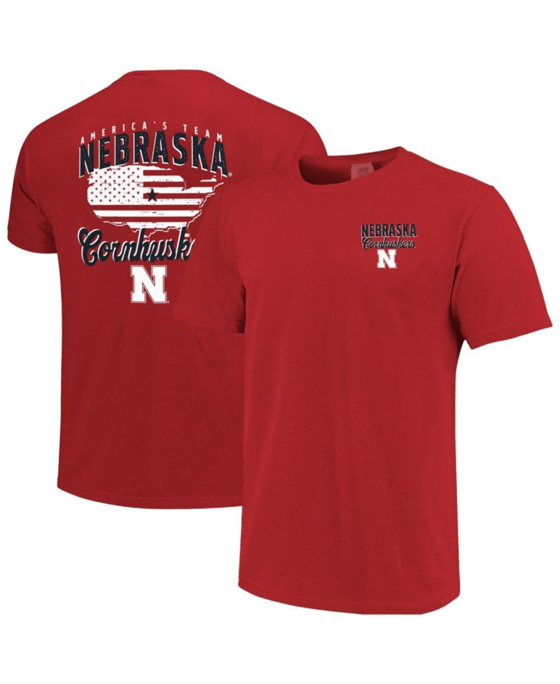Men's Scarlet Nebraska Huskers America's Team T-Shirt