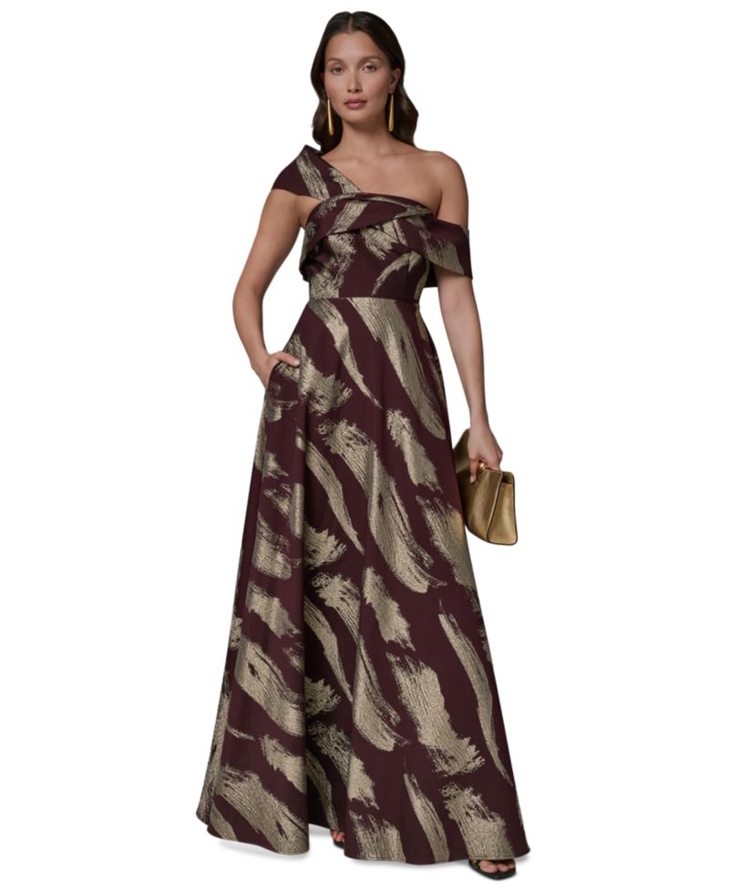 Women's One-Shoulder Evening Gown