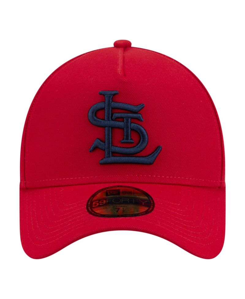 Men's Red St. Louis Cardinals A-Frame 59FORTY Fitted Hat