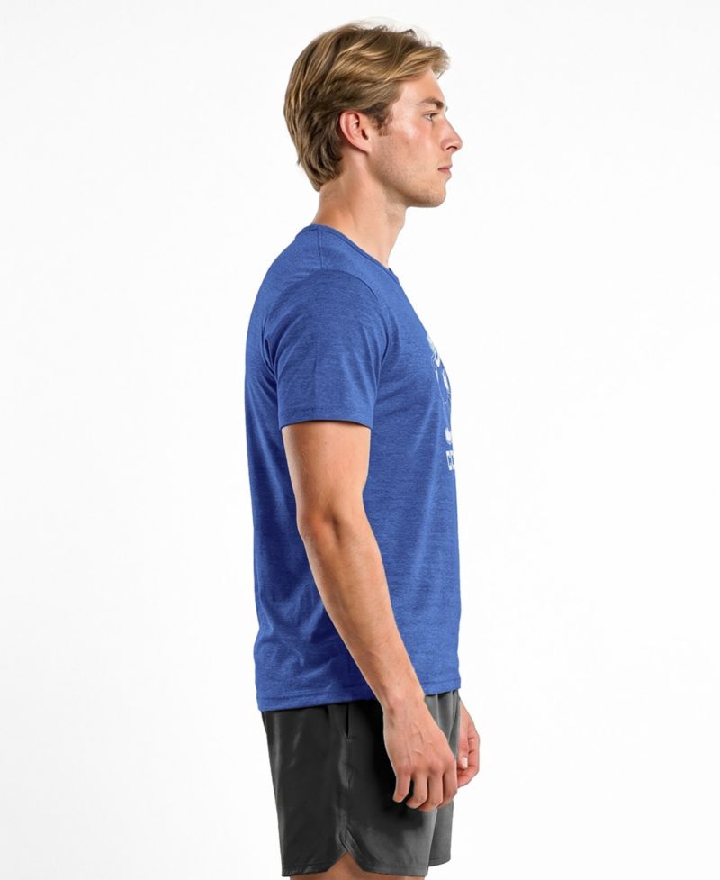 Men's Royal Indianapolis Colts Disney X Champion Tri-Blend T-Shirt