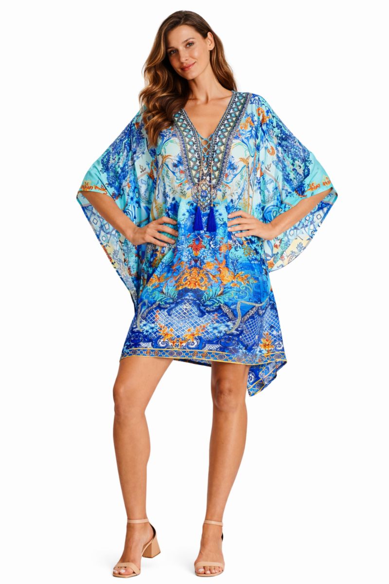 Women's short kaftan