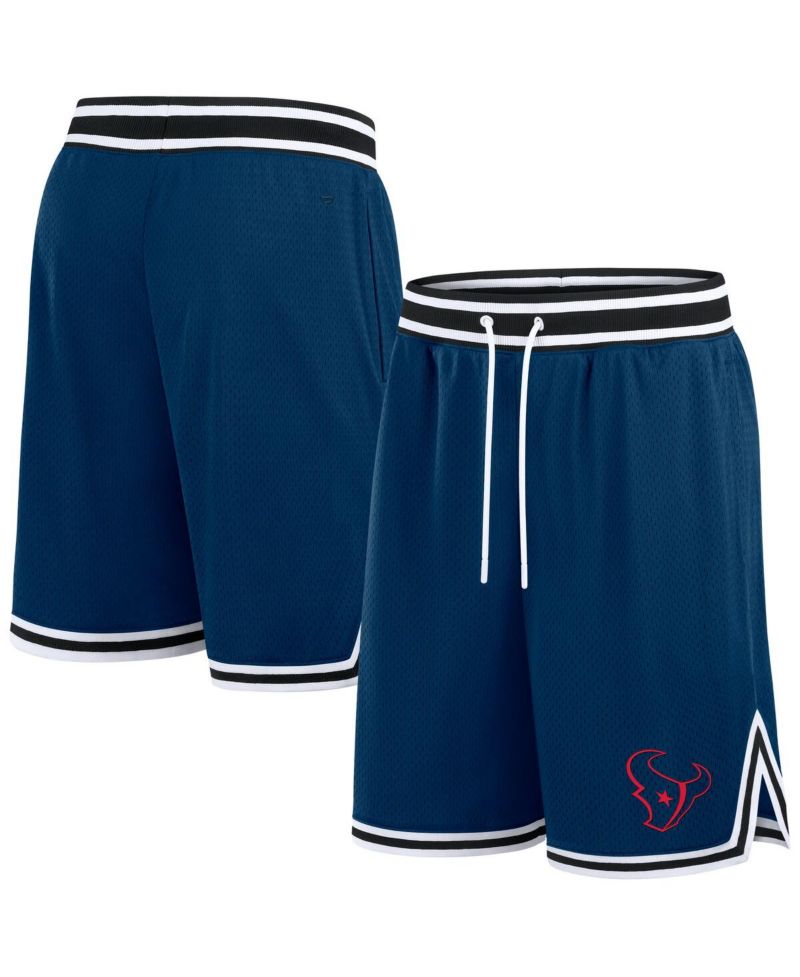 Men's Navy Houston Texans Elements Future Ground Shorts