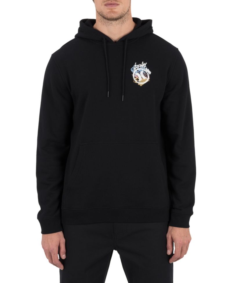 Men's Crusty Printed Graphic Pull-On Hoodie