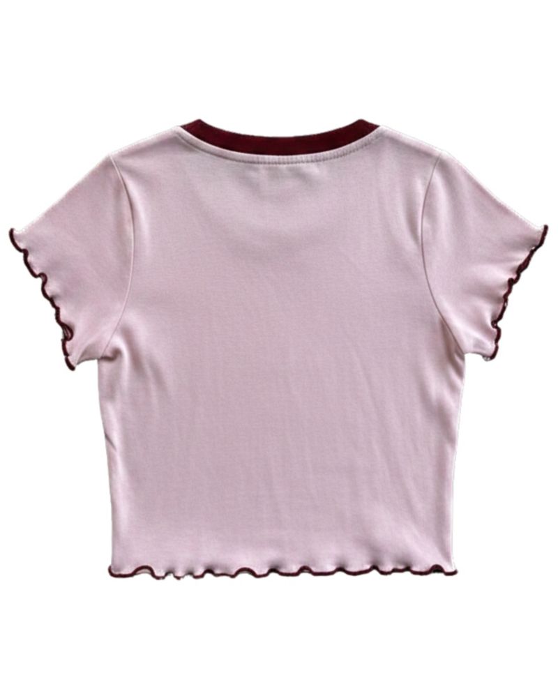 Girls' 7-16 Mirror Graphic Crewneck Short-Sleeve T-Shirt