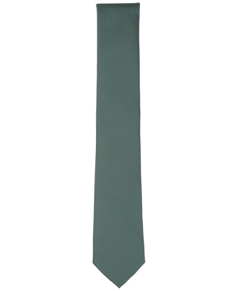 Men's Modern Solid Slim Tie