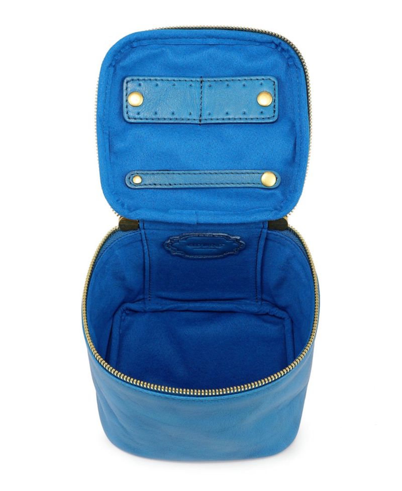 Celosia Cube Leather Jewelry Case