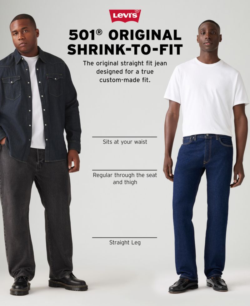 Men's Big and Tall 501 Original Fit Jeans