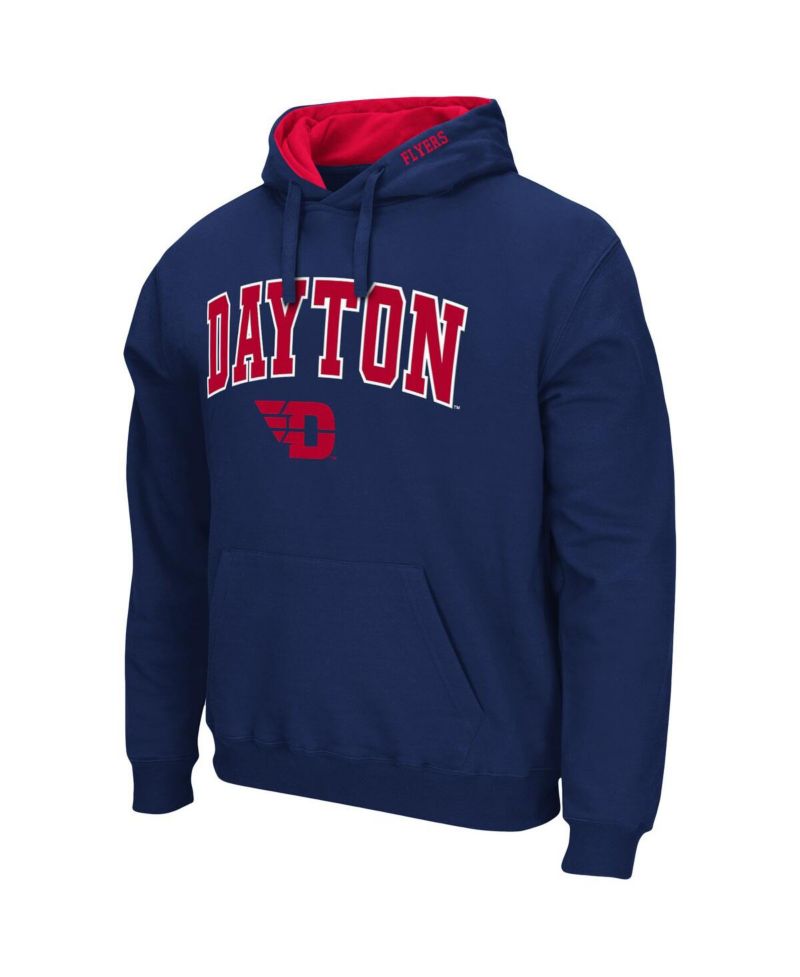 Men's Dayton Flyers Arch and Logo Pullover Hoodie