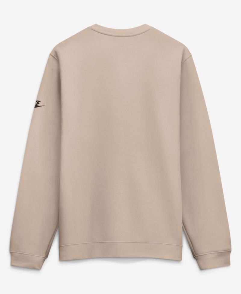 Men's Sand Atlanta Falcons I-Formation Rewind Club Crew Sweatshirt