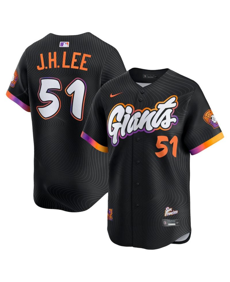 Men's Jung Hoo Lee Black San Francisco Giants 2025 City Connect Limited Jersey