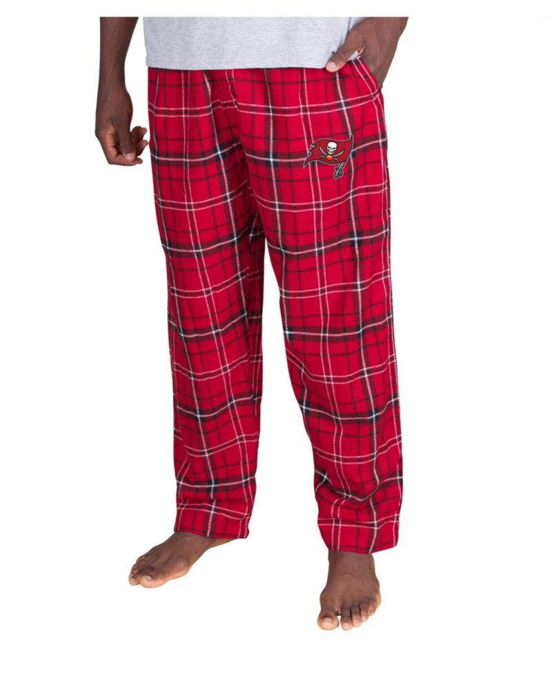 Men's Red Tampa Bay Buccaneers Ultimate Plaid Flannel Pants