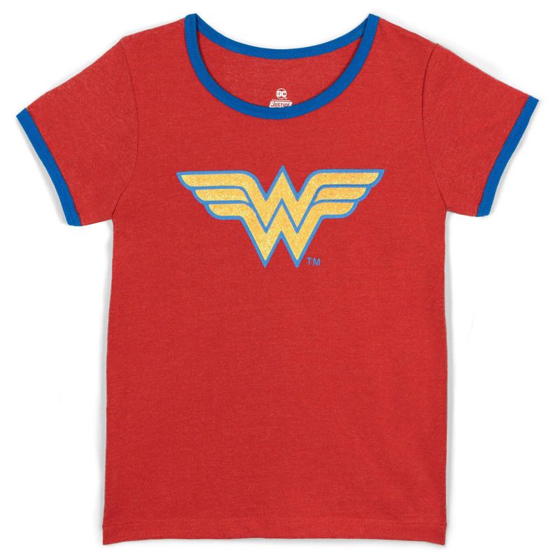 Girls' Glitter Graphic T-Shirt
