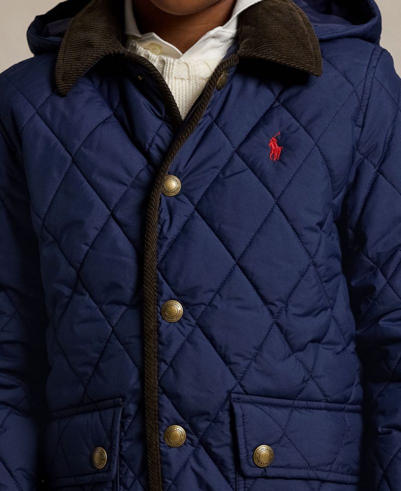 Boys' 8-20 Hooded Barn Jacket