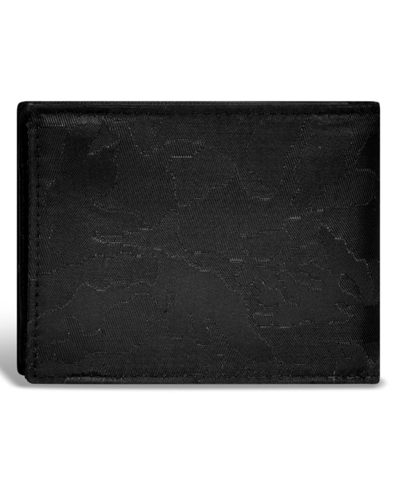 Men's Camo Collection Leather Top Wing Wallet