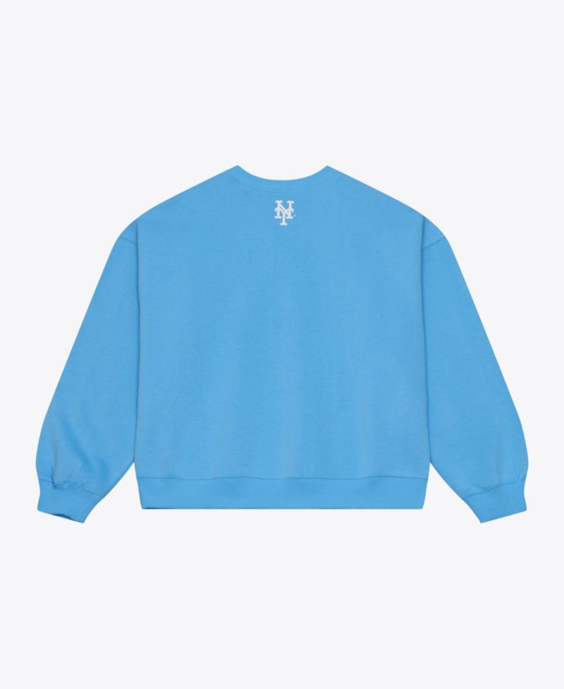 Men's Light Blue New York Mets Insignia Fleece Sweatshirt