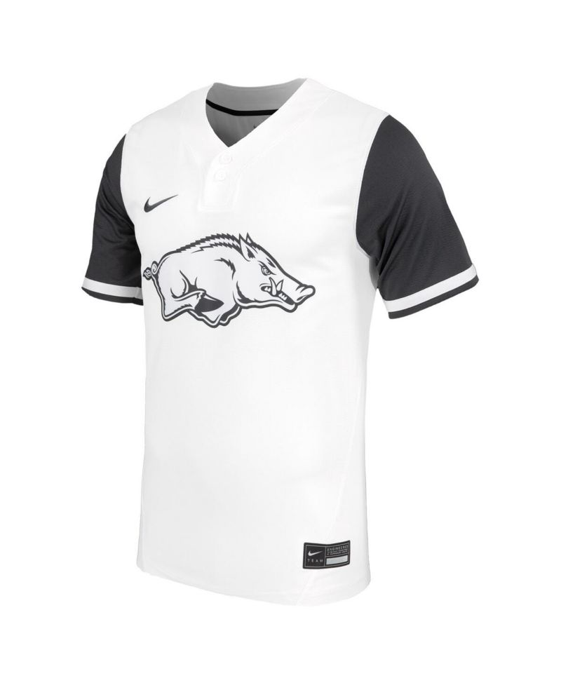 Men's White Arkansas Razorbacks Replica Softball Jersey