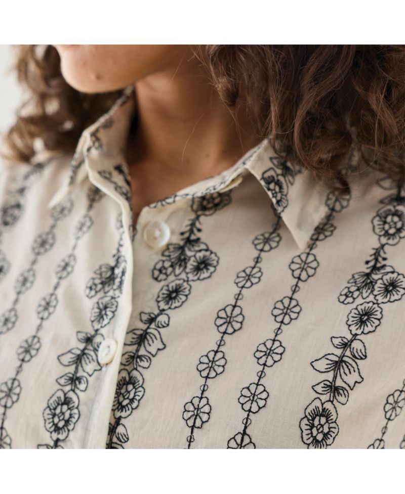 Women's Oversized Crop Shirt