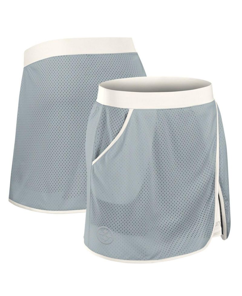 Women's Gray Pittsburgh Steelers Studio Wellness Skort