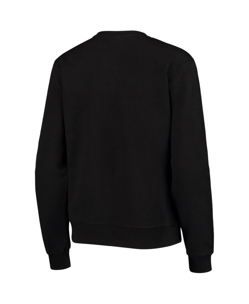Women's Black Army Black Knights Campanile Pullover Sweatshirt