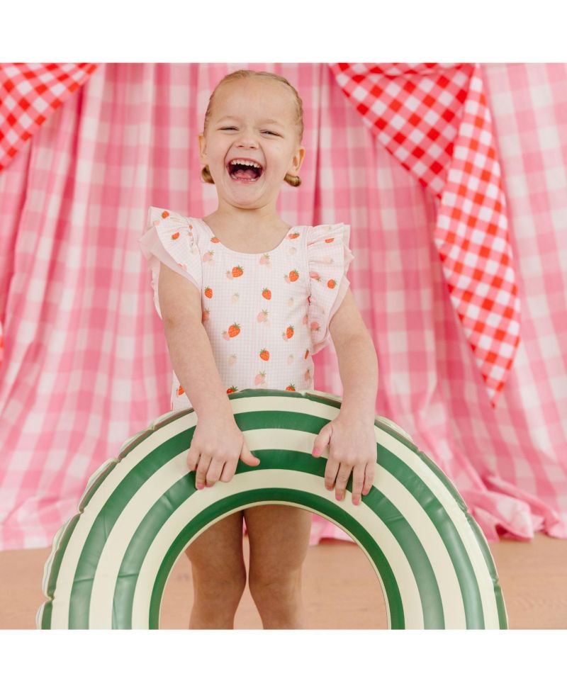 Baby Girls Berry Cute Bathing Suit